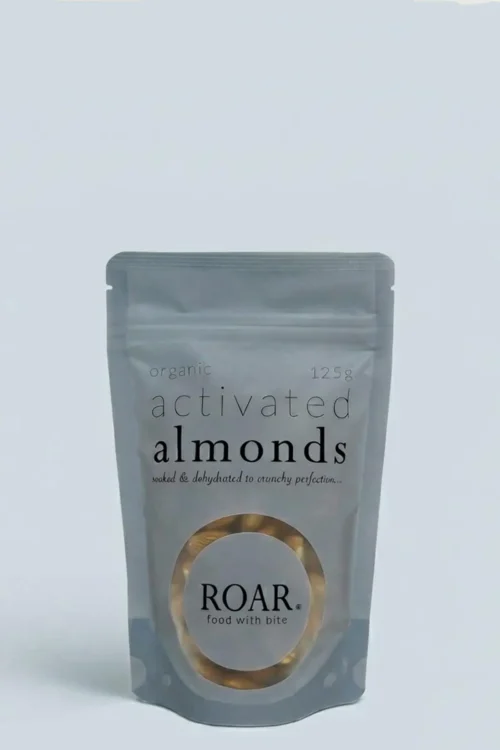 almonds activated organic 125g