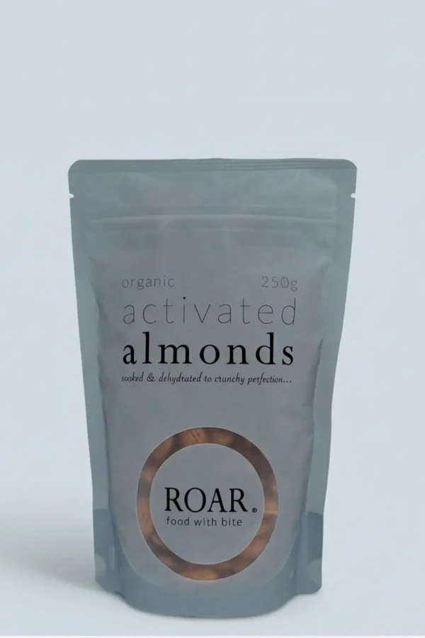 almonds activated organic 250g - ROAR