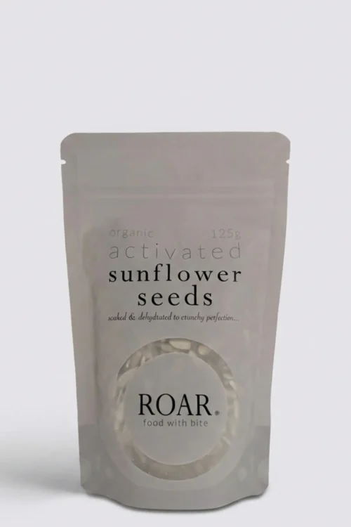 sunflower seeds activated organic 125g