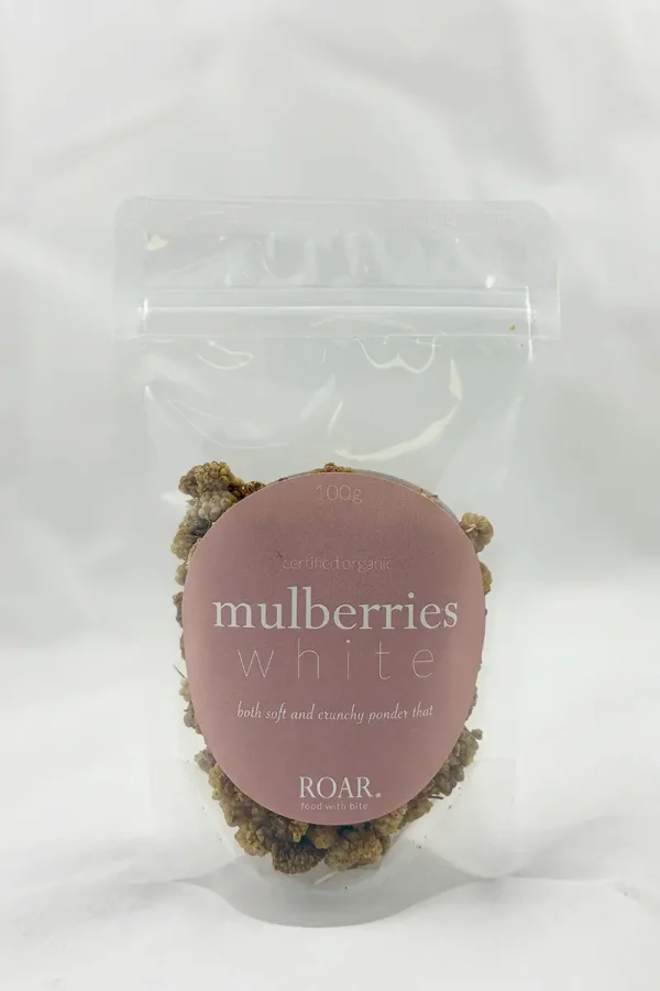 mulberries white organic 100g