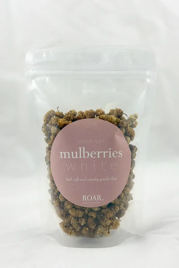mulberries white organic 200g