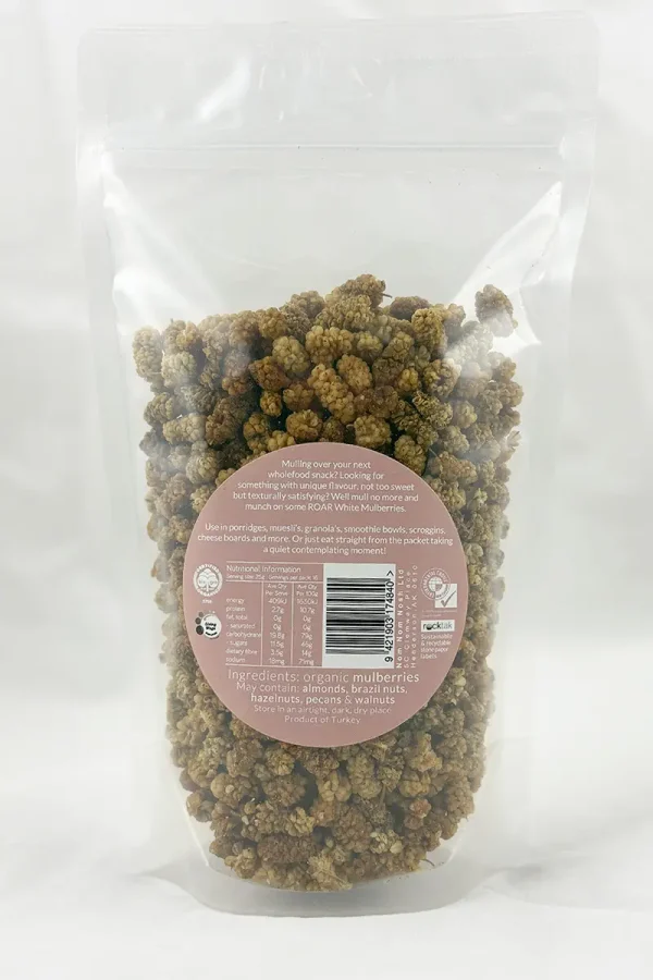 mulberries white organic 400g - Image 2