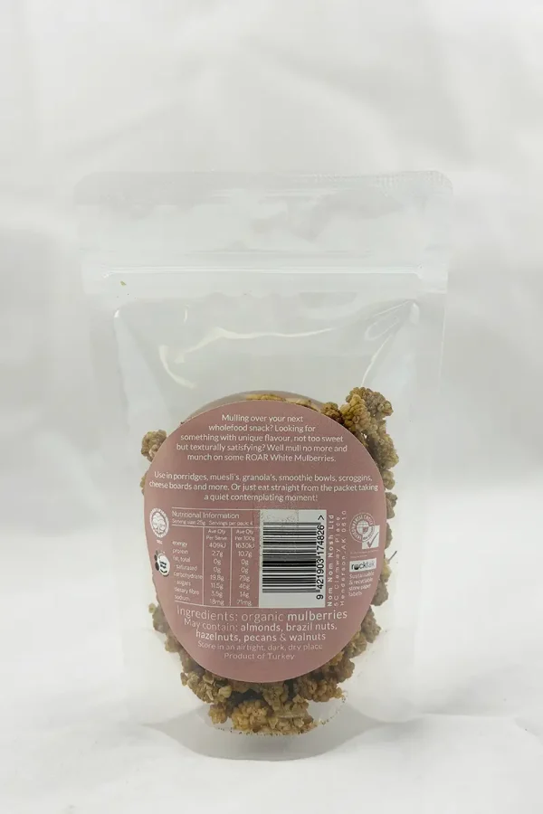 mulberries white organic 100g - Image 2
