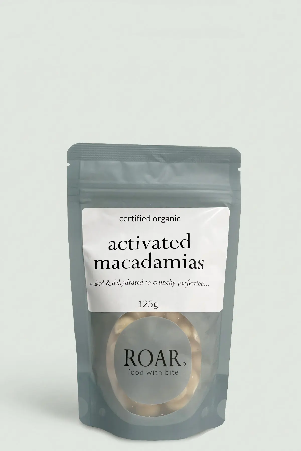 ROAR Activated Organic Macadamia Nuts 125g