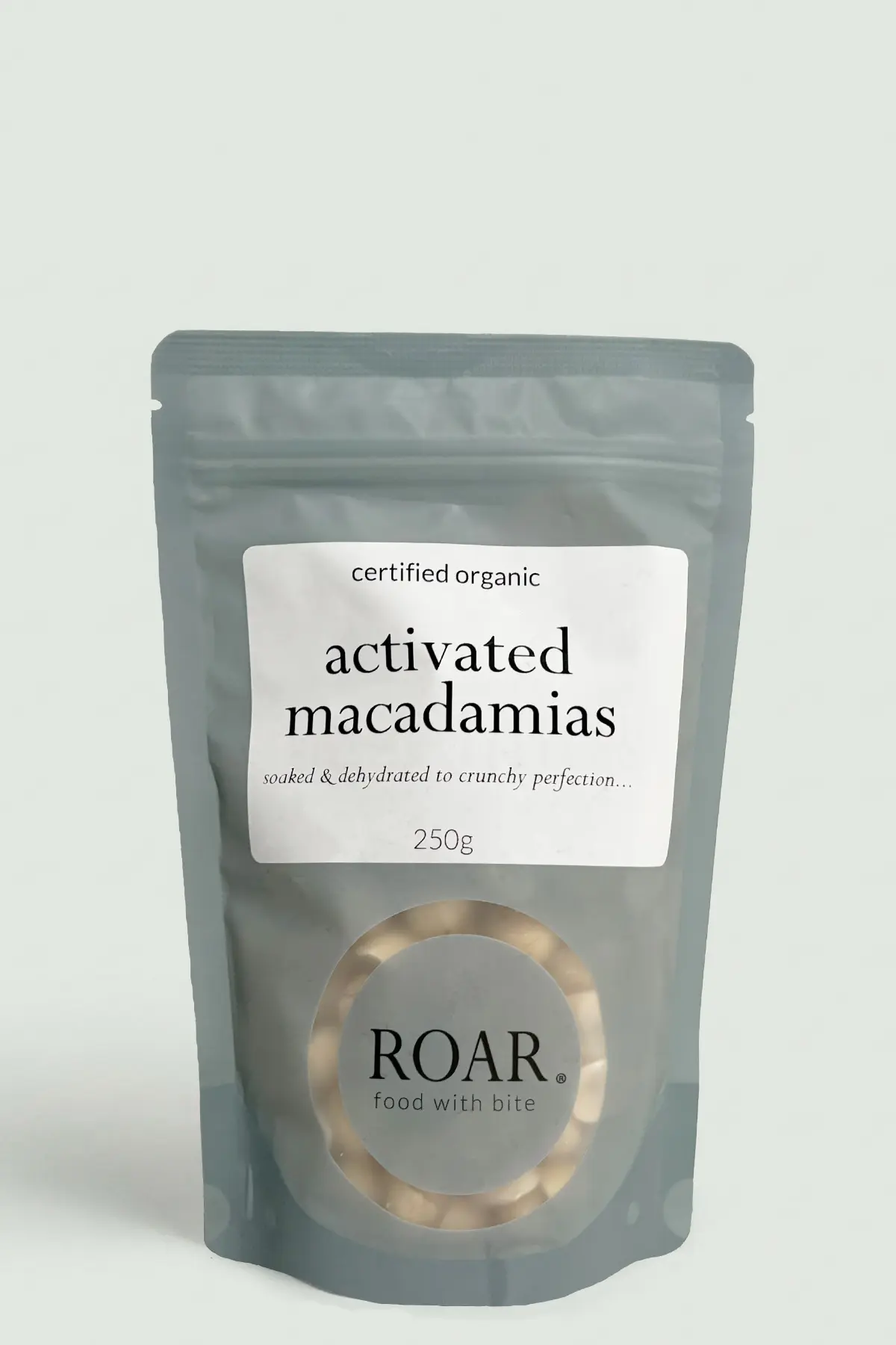 ROAR Activated Organic Macadamia Nuts 250g